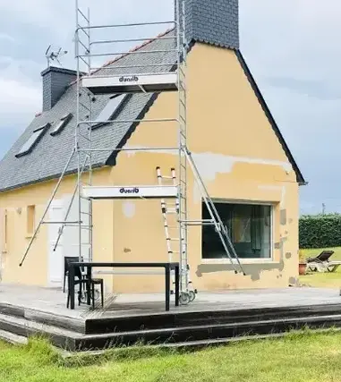 nettoyage de façade Saint Lunaire-5