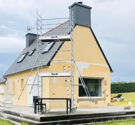 Ravalement de façade Saint Jouan des Guérets-1