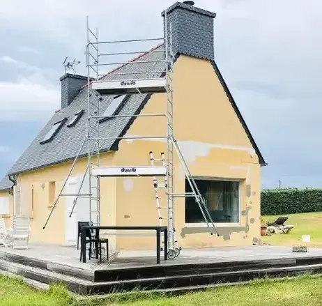 Ravalement de façade Saint Lunaire-4