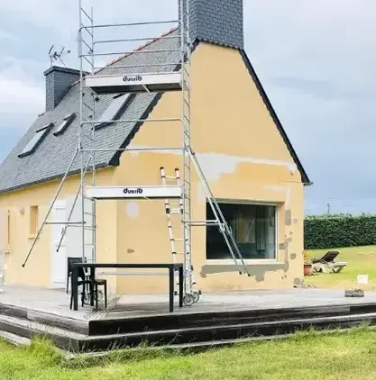 Ravalement de façade Saint Méloir des Ondes-3